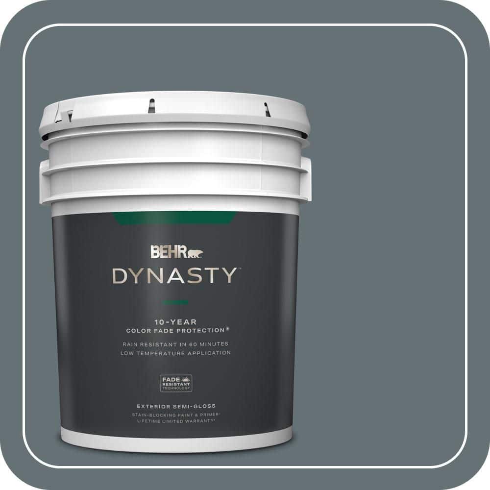 5 gal. #740F-5 Myth Semi-Gloss Exterior Stain-Blocking Paint & Primer price history on PriceWatchPro