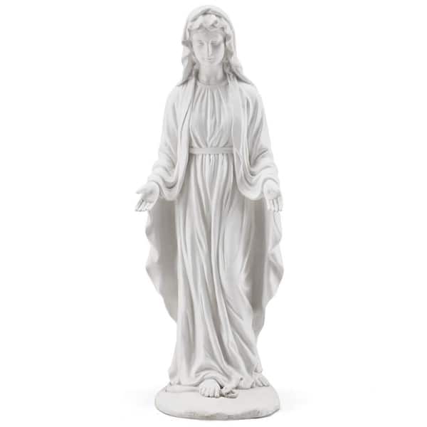 Unbranded 29.5 in. Religious Virgin Mary Statue Outdoor, Spiritual Garden Decor, Waterproof Sculptures