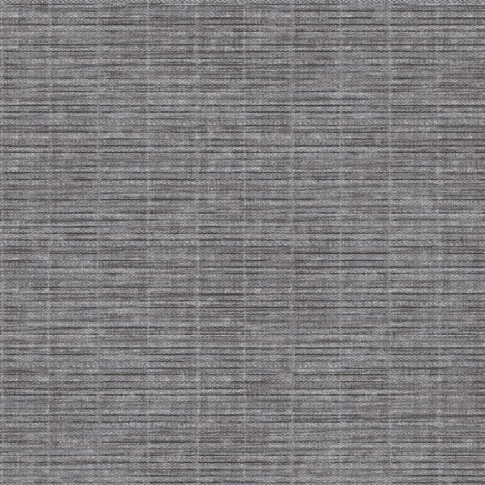 TexStyle Collection Black and Silver Woven Weave Design Metallic Non-Pasted