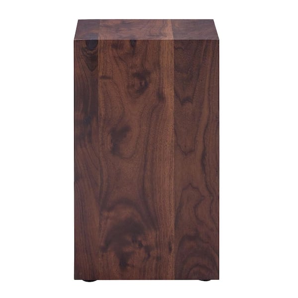 Coffee Rectangle Wood 12 in. W Decorative Stand