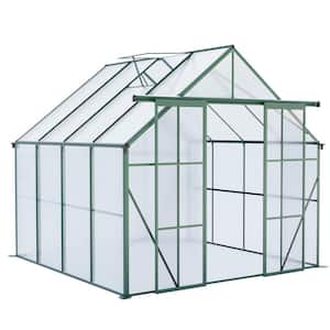 Storhaus 8 ft. W x 8 ft. D x 7 ft. H Polycarbonate Green