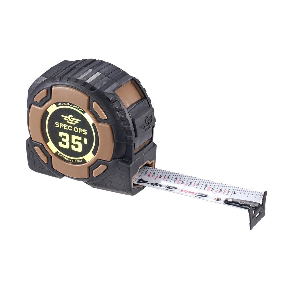 35 ft. Elite Series Tape Measure, 1 1/4 in. Double-Sided Blade, 12 ft. of Stand Out, Military-Grade Composite Case price history on PriceWatchPro