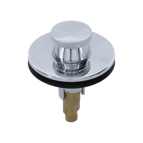 DANCO Lift and Turn Tub Drain Stopper in Chrome