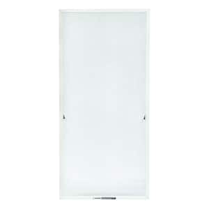 24-15/16 in. x 43-17/32 in. 400 Series White Aluminum Casement Window TruScene Insect Screen