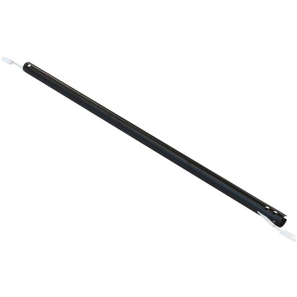 CARRO 18 in. Black Extension Downrod for DC Ceiling Fan