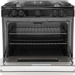 ProSeries 30 in. 3.91 cu. ft. Battery Spark Ignition Gas Range in Stainless Steel