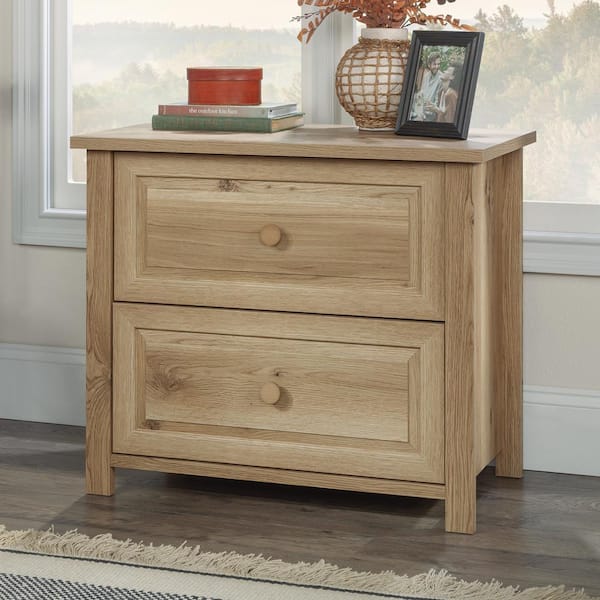 Hillmont Farm 2-Drawer Timber Oak Engineered Wood 35.276 in. W Lateral File Cabinet