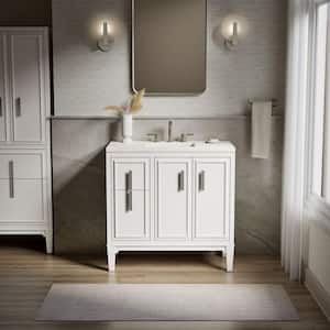KOHLER Southerk 49 in. Single Sink Freestanding White Bath Vanity