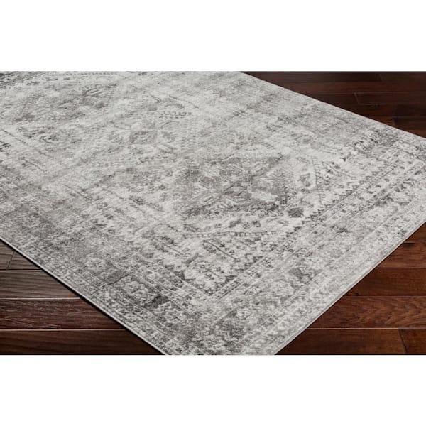 Havana Grey Traditional 3 ft. x 14 ft. Runner Indoor Area Rug