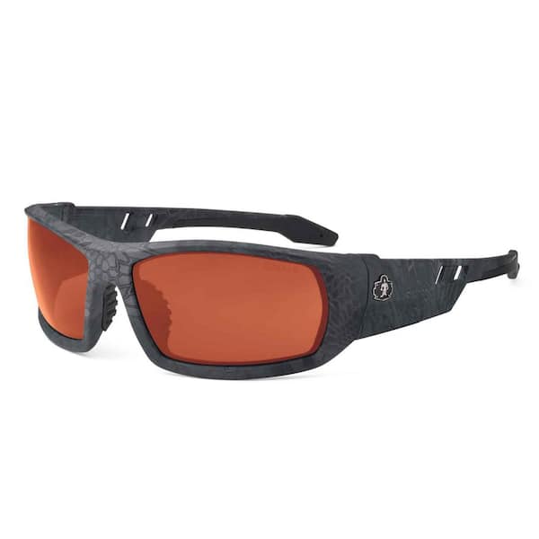 Ergodyne Skullerz Odin Kryptek Typhon Safety Glasses, Tinted Lens - ANSI Certified
