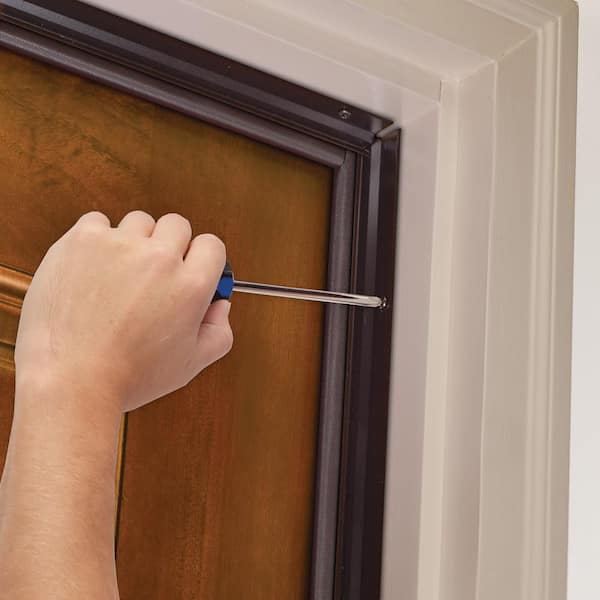 M-D Building Products 36 in. x 84 in. Bronze Vinyl Clad Kerf