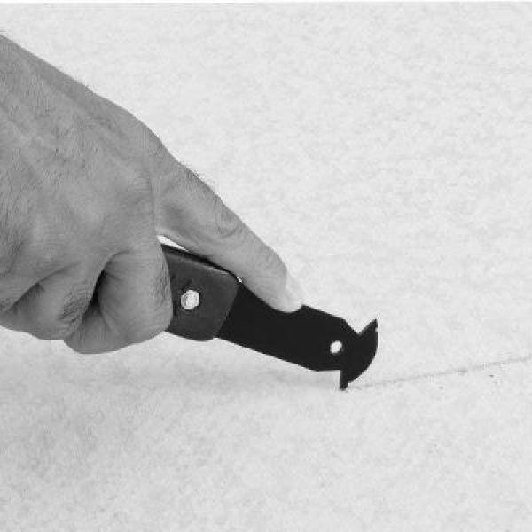 HDX - Cement and Backerboard Scoring Knife with 3 Carbide Tip Design