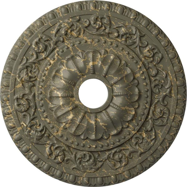 2-1/8 in. x 23-1/2 in. x 23-1/2 in. Polyurethane Vaduz Ceiling Medallion Moulding