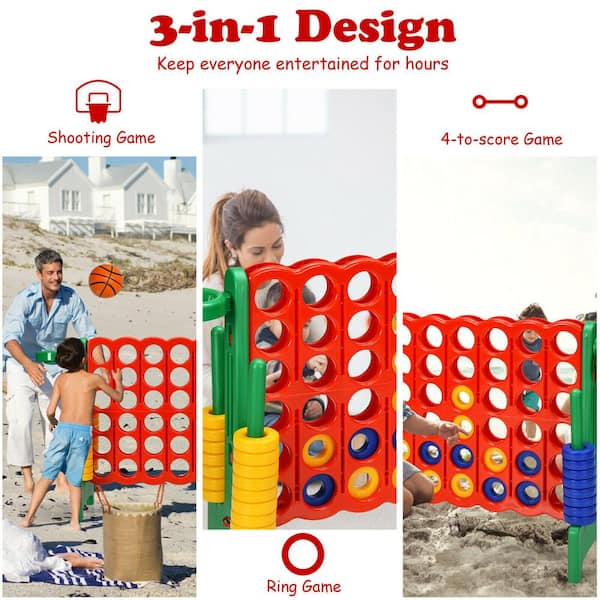 Amazon.com: B. toys- Ring Toss Game- Indoor & Outdoor – Sling-a-Ring Toss –  12 pcs – 5 Pegs & 5 Colorful Rings – for Toddlers, Kids – 3 Years + :  Sports & Outdoors