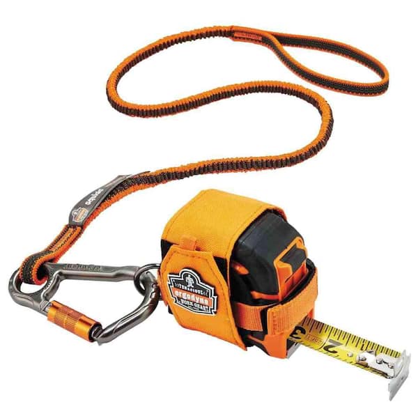 Ergodyne Squids 3108F(x) Tool Lanyard Single Locking Carabiner Color:  Orange