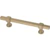 Liberty Stepped Square Adjusta-Pull 1-3/8 to 6-5/16 in. (35-160 mm) Classic Champagne Bronze Adjustable Cabinet Drawer Pull P44380C-CZ-C