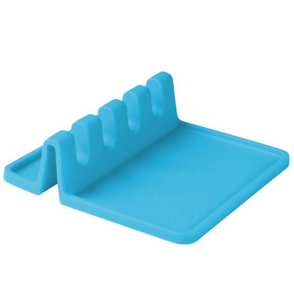 Silicone Utensil Rest Drip Pad Heat Resistant Spoon Holder Multiple Utensils Kitchen Spoon Rest Stove Top Organizer