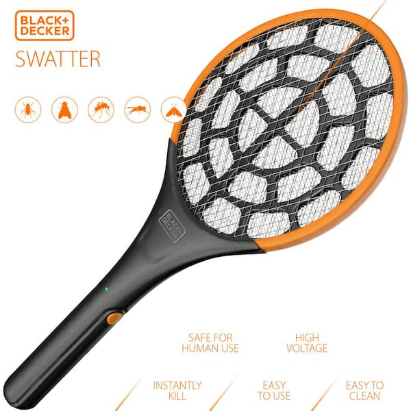 BLACK+DECKER Swatter Battery Powered Fly Depot BDXPC974 Handheld The - Large Home Electric