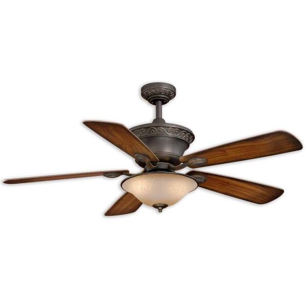 Hampton Bay Romanesque 52 in. Oil Rubbed Bronze Ceiling Fan