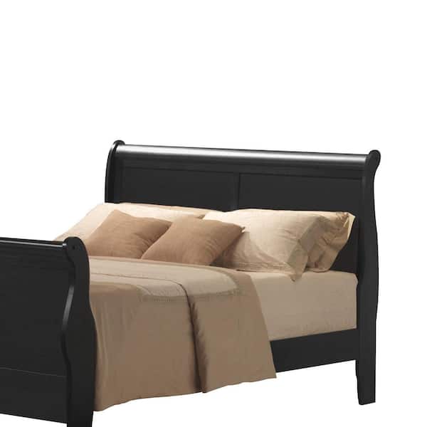 ACME Furniture Louis Philippe Queen Bed in Black
