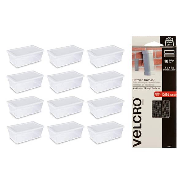 Reviews for Sterilite 6 Qt. Storage Bin (12-Pack) Bundled with