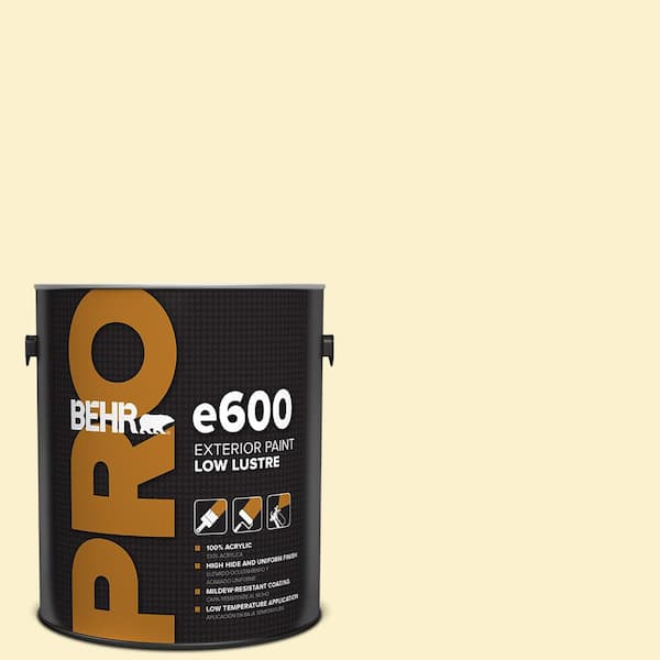 BEHR PRO 1 gal. #380C-2 Desert Lily Low Luster Exterior Paint