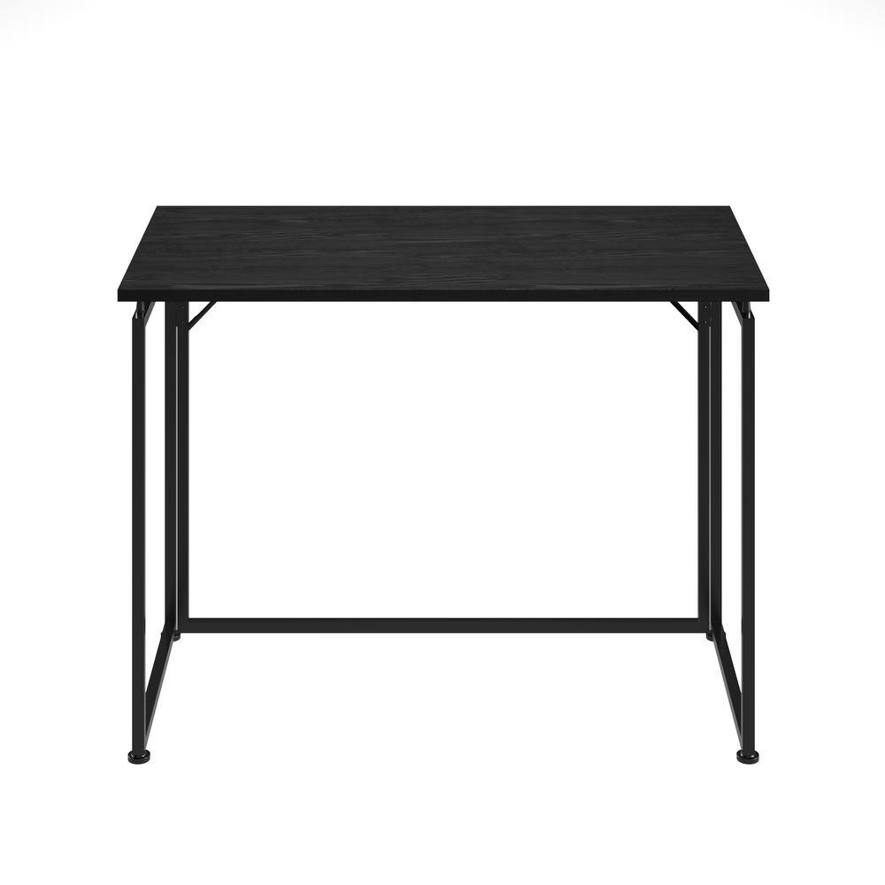 Black Particle Board Foldable Computer Desk
