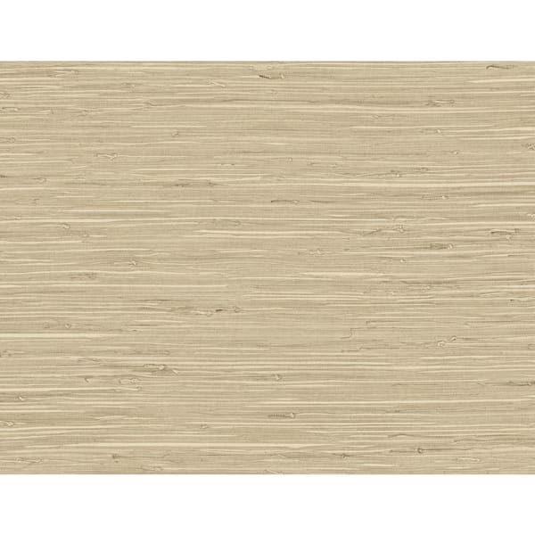 DuPont 60.75 sq. ft. Tedlar Chestnut Marion Faux Arrowroot High Performance Vinyl Unpasted Wallpaper Roll