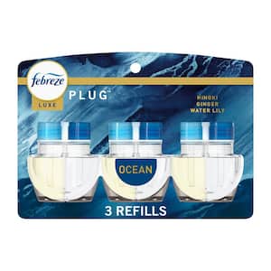 Fade Defy 0.87 oz. Ocean Scented Oil Plug-In Automatic Air Freshener Refill (3-Count)