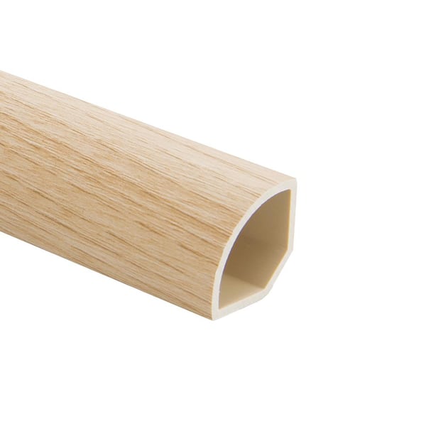 French Oak La Brea 0.59 in. Thickness x 1.023 in. Width x 94.48 in. Length Quarter Round Molding