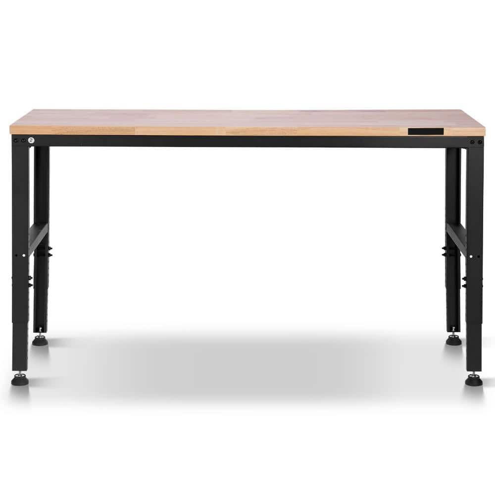 "61"" Workbench Adjustable Height Garage Table & 2000 LBS Load Capacity, with Power Outlets & Foot Pads" price history on PriceWatchPro