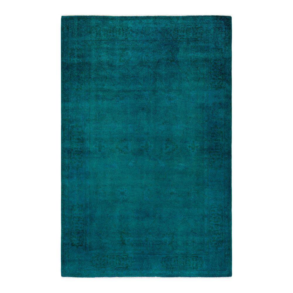 Overdyed Green 6 ft. x 9 ft. Solid Wool Indoor Area Rug price history on PriceWatchPro