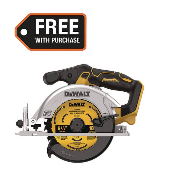 20V MAX Cordless Brushless 6-1/2 in. Sidewinder Style Circular Saw (Tool Only)