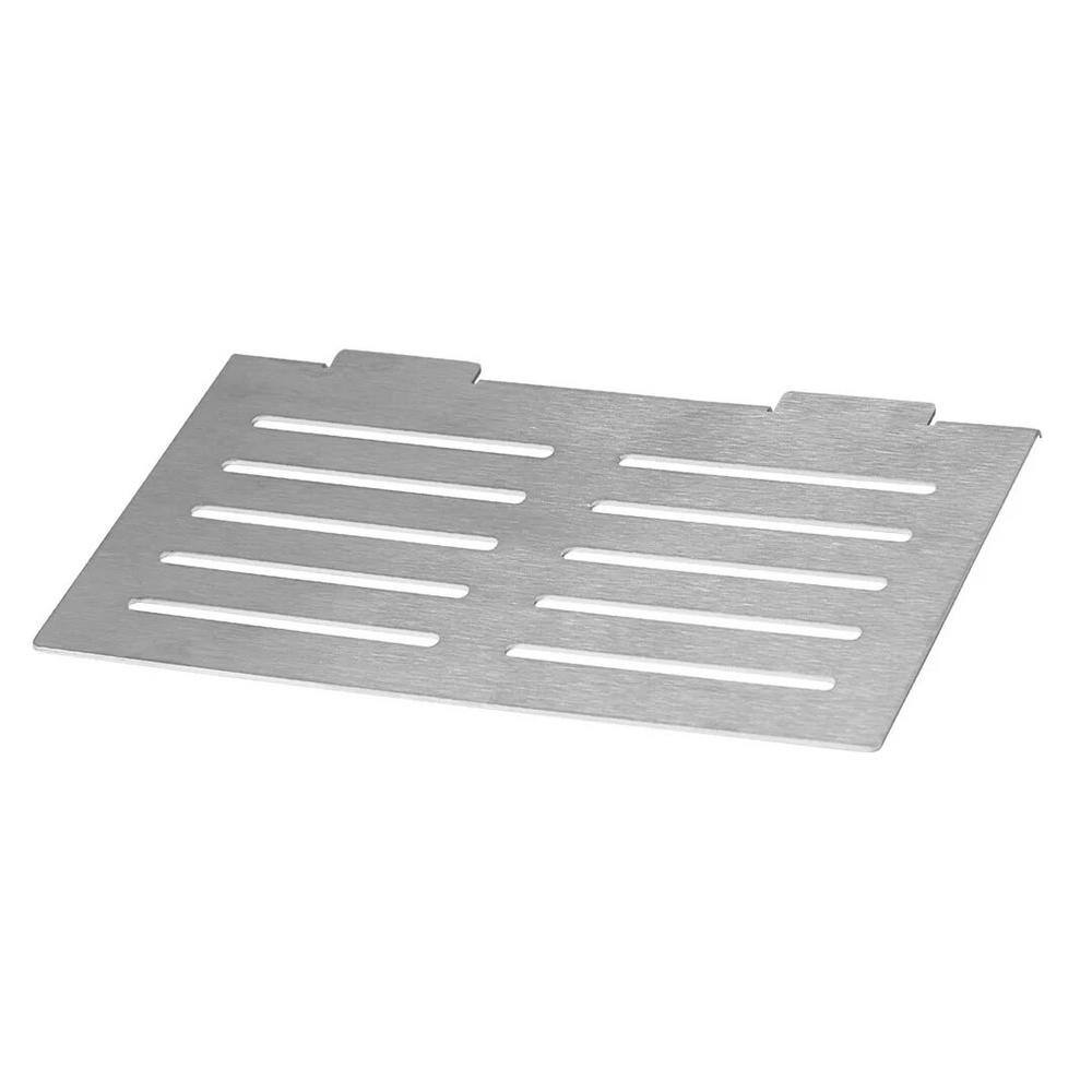 DURAL TI-SHELF Rectangular (Line) 9.8 in. x 4.9 in. Stainless Steel ...