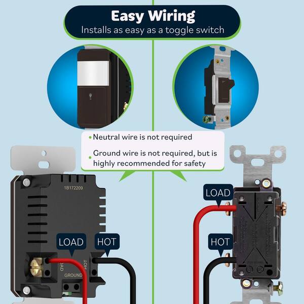 brown motion sensor switch