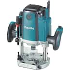 15-Amp 3-1/4 HP Corded Plunge Router
