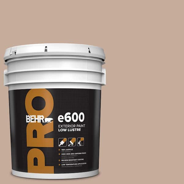 BEHR PRO 5 gal. #ECC-57-1 California Stucco Low Luster Exterior Paint