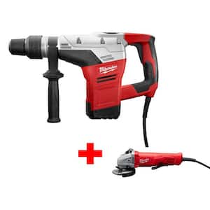 1-9/16 in. SDS-Max Rotary Hammer with Free 11 AMP 4-1/2 in. Angle Grinder
