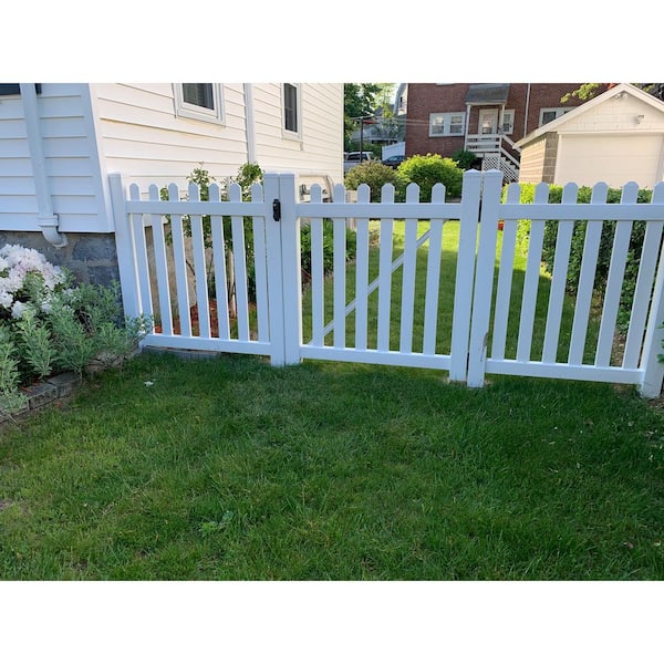 Weatherables 4 in. x 4 in. x 6 ft. Tan Vinyl Fence Blank Post