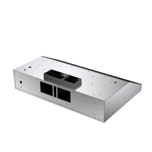 iKTCH 36 in. 900 CFM Ducted Under Cabinet Range Hood in Stainless 