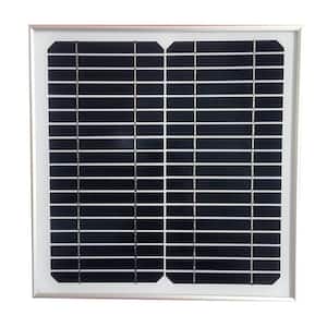100-Watt Monocrystalline Solar Panel for 12-Volt Battery Charging