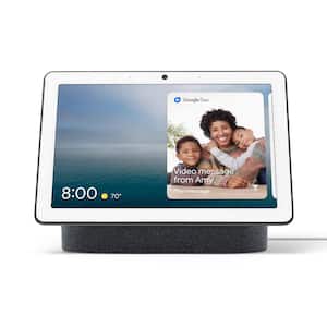 Nest Hub Max - Smart Home Speaker and 10" Display with Google Assistant - Charcoal