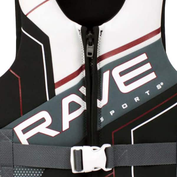 RAVE Sports Mens Neo Life Vest Large, Black/Blue