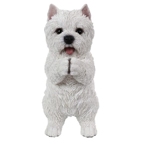 HI-LINE GIFT LTD. Westie Puppy Playing Statue