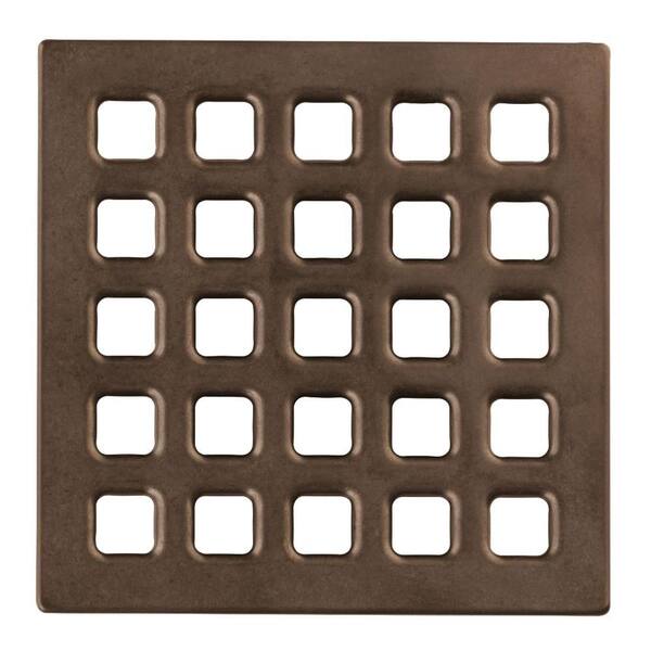 USG Durock Brand 4 in. Oil Rubbed Bronze Professional Grate Kit Assembly