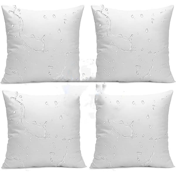 18X18 Throw Pillows Inserts, Set of 4 Hypoallergenic Square Form Cushion  Stuffer