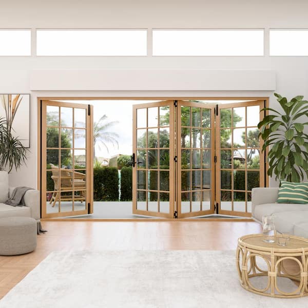 JELD-WEN W5500 124 in. x 80 in. Vanilla Right Hand/Outswing JELD-WEN W5500 124 in. x 80 in. Vanilla Right Hand/Outswing
