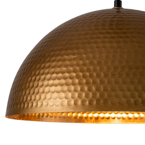 RRTYO Jan 15.7 in. 1-Light Industrial Antique Gold Oversized