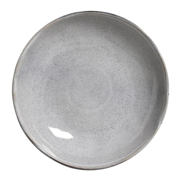 PORTO BRASIL 26.91 fl. oz. Dust Gray Stoneware Salad Bowl (Set of 6)