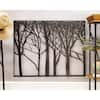 Litton Lane 40 In. X 32 In. Metal Black Tree Wall Decor 74801 - The 